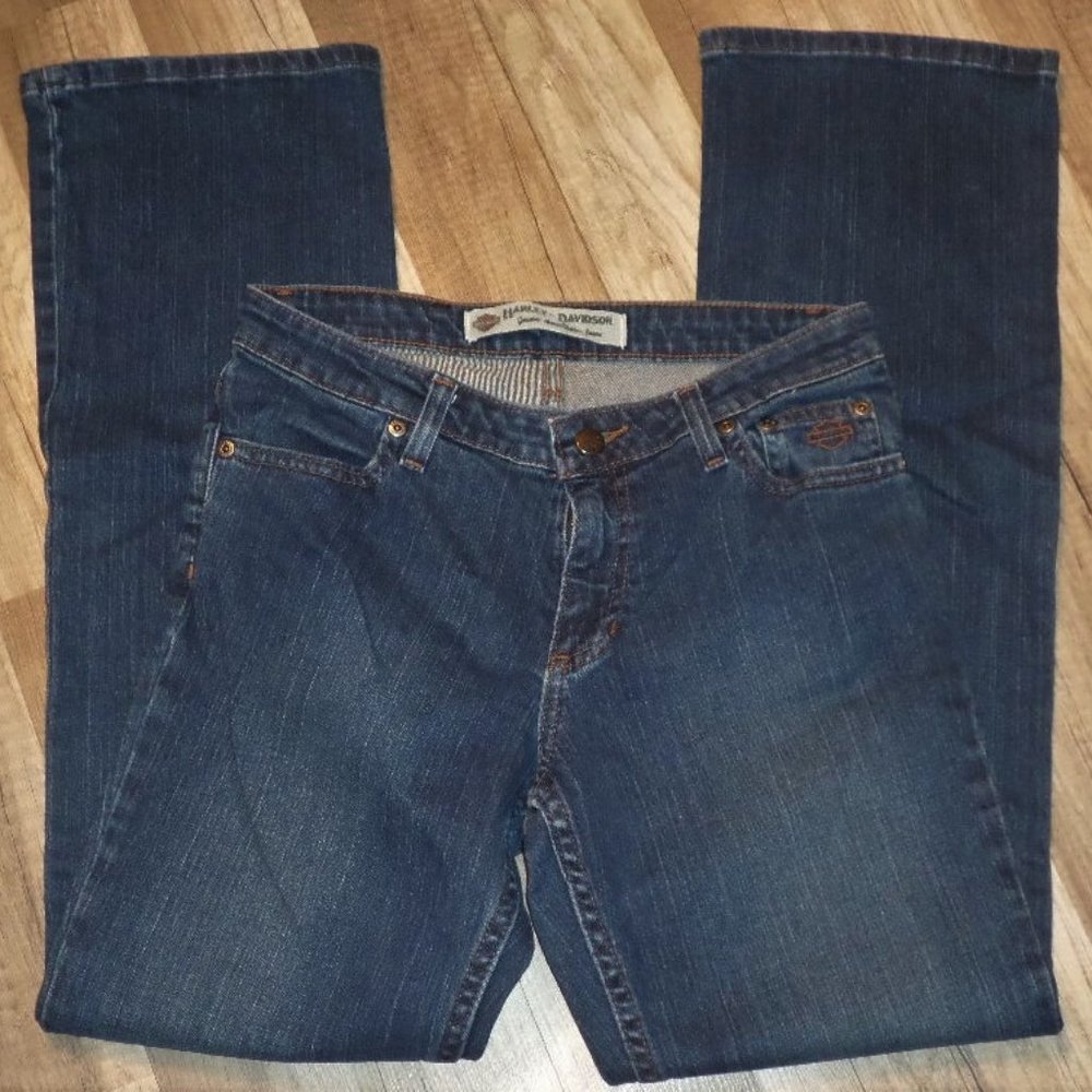 Harley Davidson Genuine Motor Clothes Blue Jeans